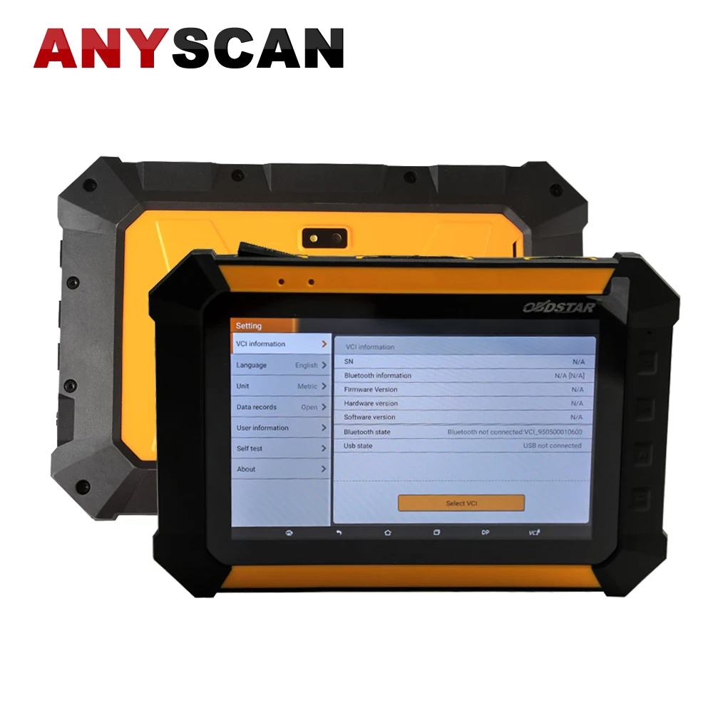 

Original OBDSTAR X300 DP PAD Tablet Key Programmer Immobilizer/Odometer Adjustment/EEPROM OBDII Automotive Diagnostic System