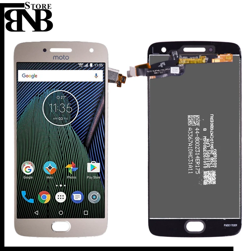 ЖК дисплей для Motorola Moto G5 plus сенсорный экран с дигитайзером и панелью в сборе