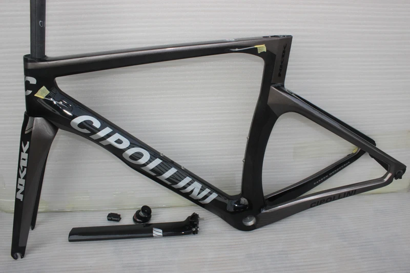 Новейшая карбоновая рама Cipollini NK1K, рама для шоссейного велосипеда, включает вилку, подседельный штырь, гарнитура, глянцевая/матовая bb68 bb30 цвет