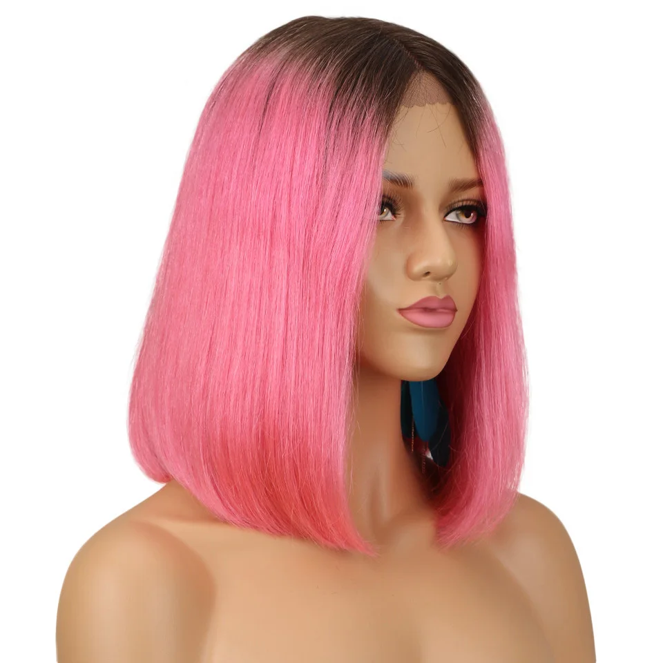 Joedir-Short-Human-Hair-Wigs-For-Black-Women-Brazilian-Remy-Straight-Colorful-Human-Hair-Wigs-With (2)
