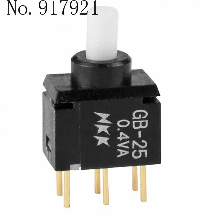 

[ZOB] GB25AP imported from Japan nkk day open GB15AH miniature push button switch GB15JVF waterproof seal --20PCS/LOT