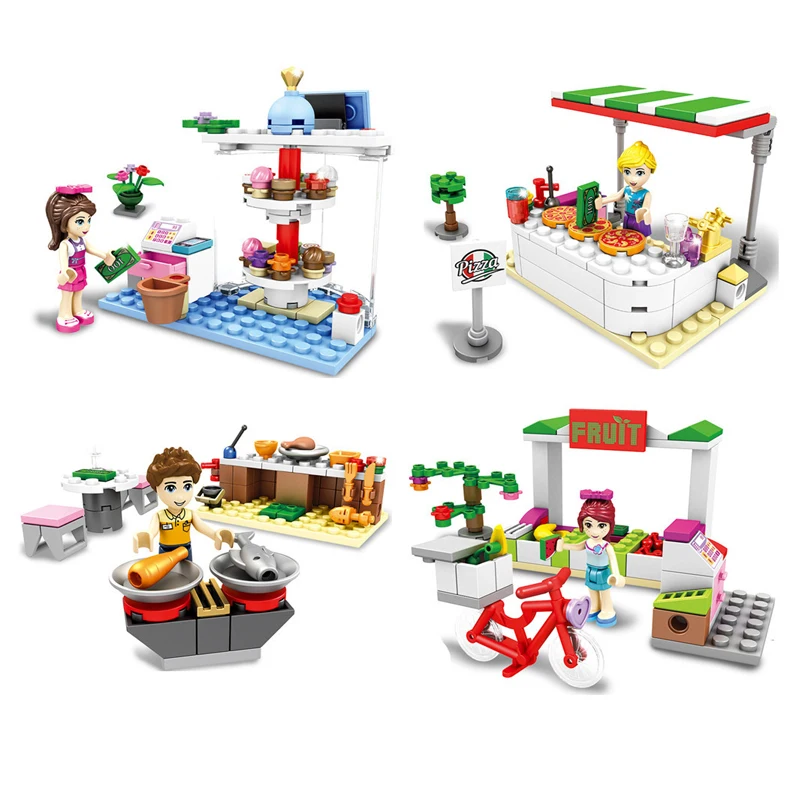 

Stephanie Mia Olivia Andrea Building Blocks Friends For Girl Series House City Bricks Gift Compatible With Legoings Friends