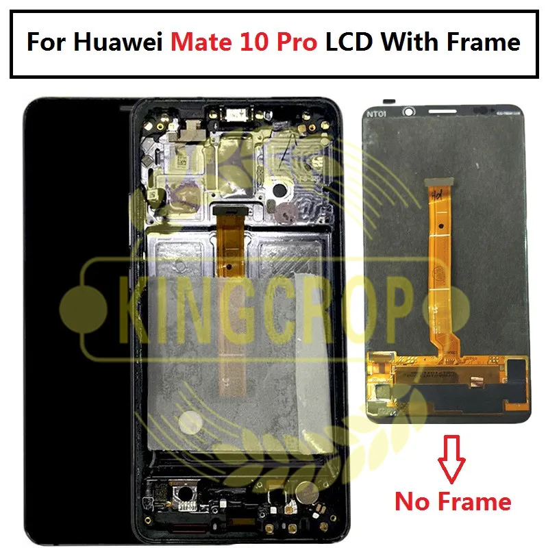 ЖК дисплей 6 0 дюйма 2160*1080 Для Huawei MATE 10 Pro сенсорный экран с дигитайзером в сборе AMOLED
