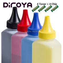 1 компл. CLT 406S тонер-картридж чип Порошок Заправка комплект для samsung CLP-365 CLP 360 365 Вт CLX 3300 CLX3305 3305 Вт 3305FW C410W C460W