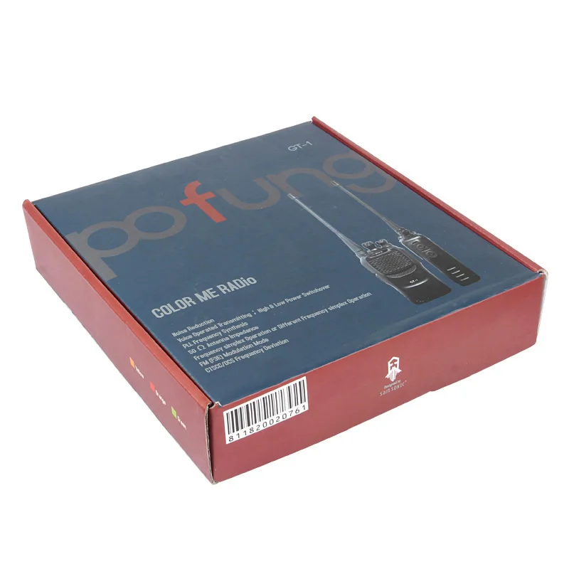 Портативная рация Baofeng/Pofung GT 1 UHF 400 470 МГц 5 Вт 16 каналов FM радио|baofeng/pofung gt-1|walkie talkieuhf
