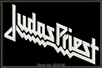 

3.8" JUDAS PRIEST HEAVY ROCK CLASSIC NWOBHM HEAVY Metal EMBROIDERED IRON On Patch APPLIQUE Rock Punk Badge