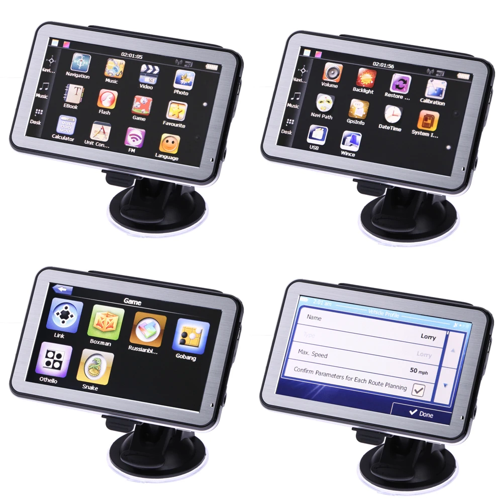 5 inch Touch Screen font b Car b font font b GPS b font Navigator FM