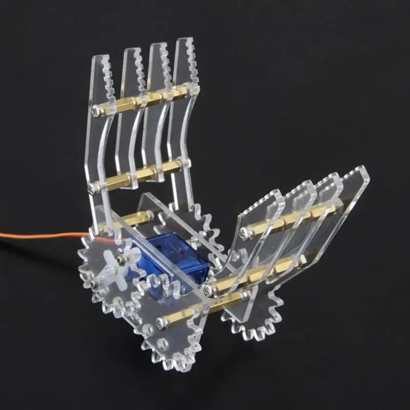 Акриловый робот манипулятор SG90 умный захват для Arduino DIY игрушки мальчиков детали
