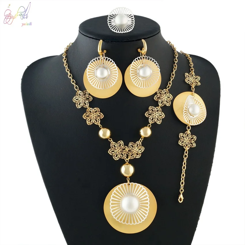 bridal jewelry sets necklace earrings and bracelet