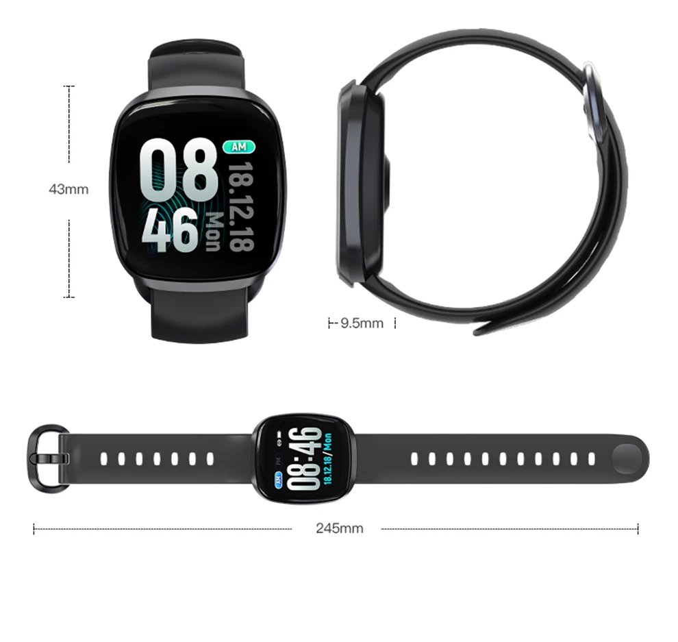 RollsTimi женские умные часы, кровяное давление, умный Браслет, водонепроницаемый фитнес-трекер, умные спортивные часы для мужчин, Android IOS