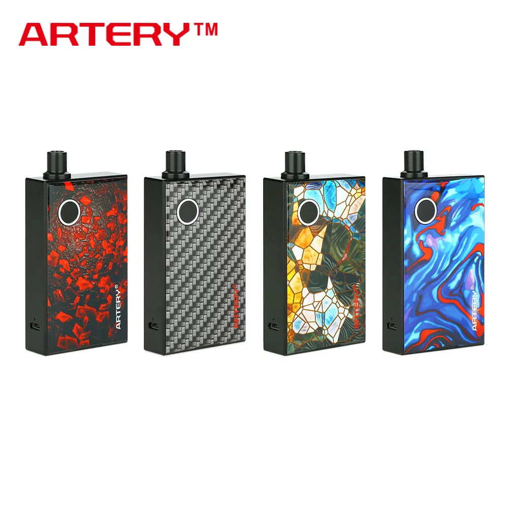 

Clearance Artery PAL AIO Starter Kit Built-in 1200mAh Battery Box MOD & 3ml Capacity Tank Vape All-in-One Kit vs Artery Pal II 2