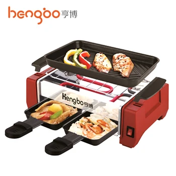 

Sc-508 smoke electric grill BBQ household electric hotplate meat machine non-stick baking tray