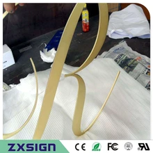 Фабричная розетка 2 мм толстые однотонные матовые/зеркальные полированные/Золотые буквы из нержавеющей стали