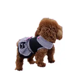Собака одежда платье одежда на весну и лето для собак товары для животных милые модные Чихуахуа Костюмы