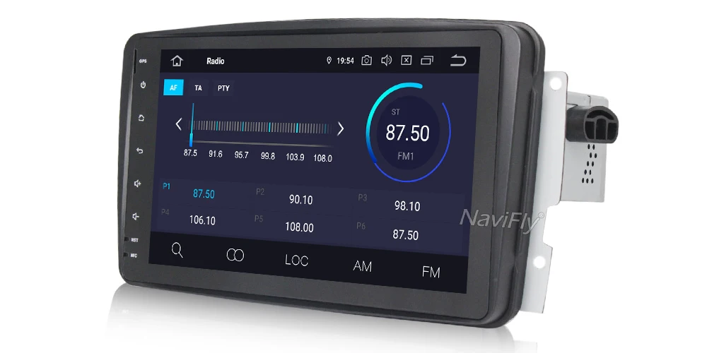 Discount NaviFly 8" IPS+DSP Android 9.0 Car multimedia player radio audio For Mercedes Benz W203 W208 W209 W210 W463 Vito Viano W163 10