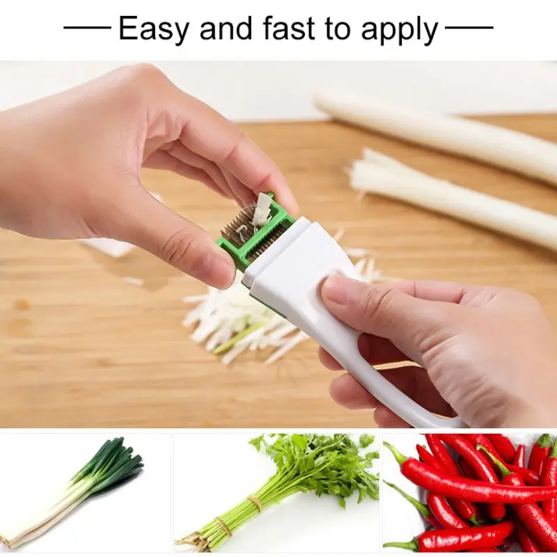 Home Stainless Steel Creative Onion Cutter Knife Graters Vegetable Tool