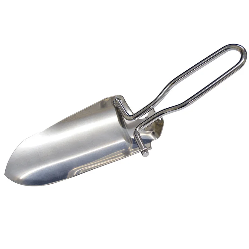 

High Quality Multifunctional Hand Tools Delicate Stainless Steel Folding Shovel Trowel Spade with Bag Garden Multitool Kits