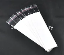 DoreenBeads 50 Self Adhesive Seal Plastic Bags W/Display Card (B09162), yiwu