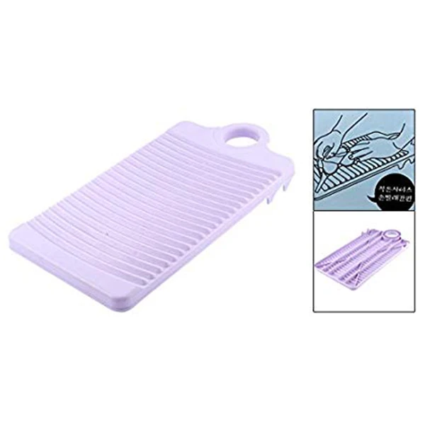 Пластиковая доска для мытья одежды 12,4 дюймов Длина светло-фиолетовый