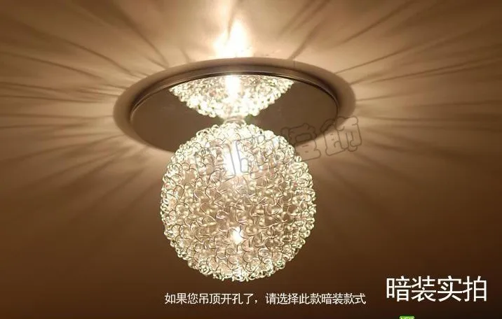 

FREE SHIPPING down lights Entrance lights aisle lights chandeliers balcony lamp corridor lights hallway lights crystal lamp