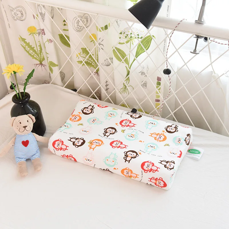 AOK мультфильм детская латекс подушку хлеб обезьянка принцесса плоскости Didang изображение автомобиля Детские подушки из латекса