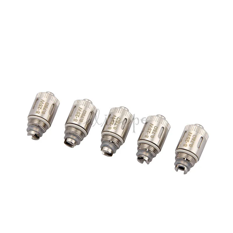 5pcslot Eleaf GS Air Pure Cotton Coil Head 0.75ohm E Cigarette Replacement Coils For GS Air 2 Atomizer Tank 5