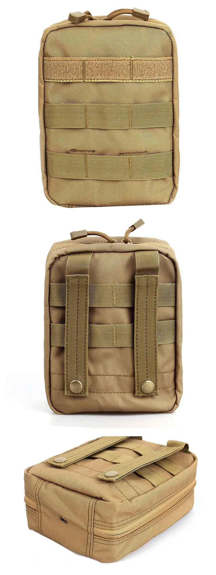 Empty Bag for Emergency Kits Tactical Medical First Aid Kit Military Waist Pack Outdoor Camping Travel Tactical Molle Pouch Mini (4)