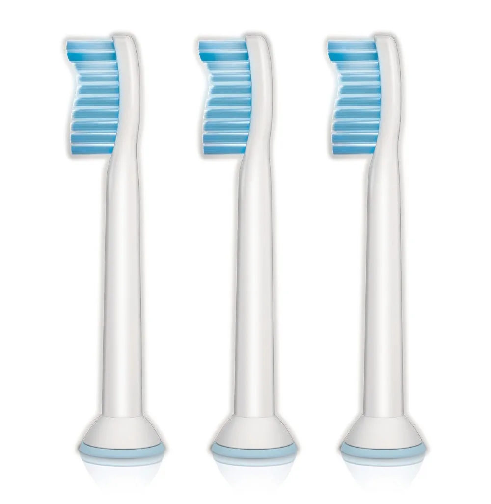 Съемные насадки для зубной щетки для Philips Sonicare Sensitive HX6053/64 и 3-pk