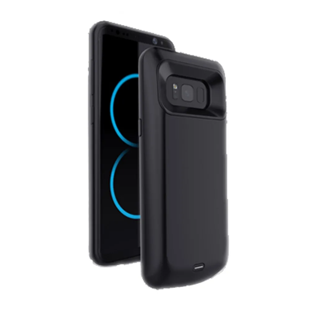 Fuloophi Battery Charger Poverbank Case for Samsung Galaxy S8 Case Battery Powerbank Power Bank 5500mah Battery Charger Cases