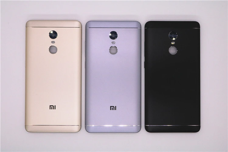 

New Spare Parts Back Battery Cover For Xiaomi Redmi Note 4X 32GB(Snapdragon 625) Side Buttons + Camera Flash Lens Replacement