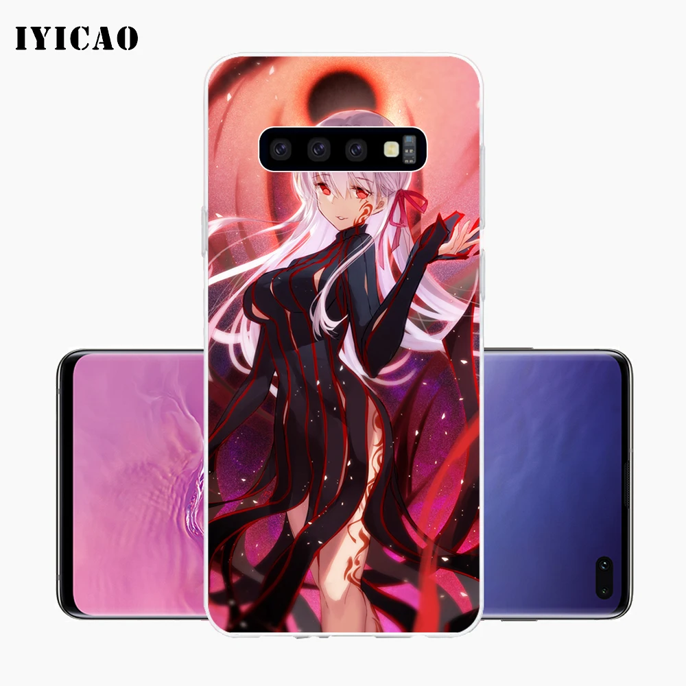Мягкий силиконовый чехол IYICAO для Samsung Galaxy S10e S10 S9 S8 Plus S7 Edge TPU|Чехлы-накладки| |