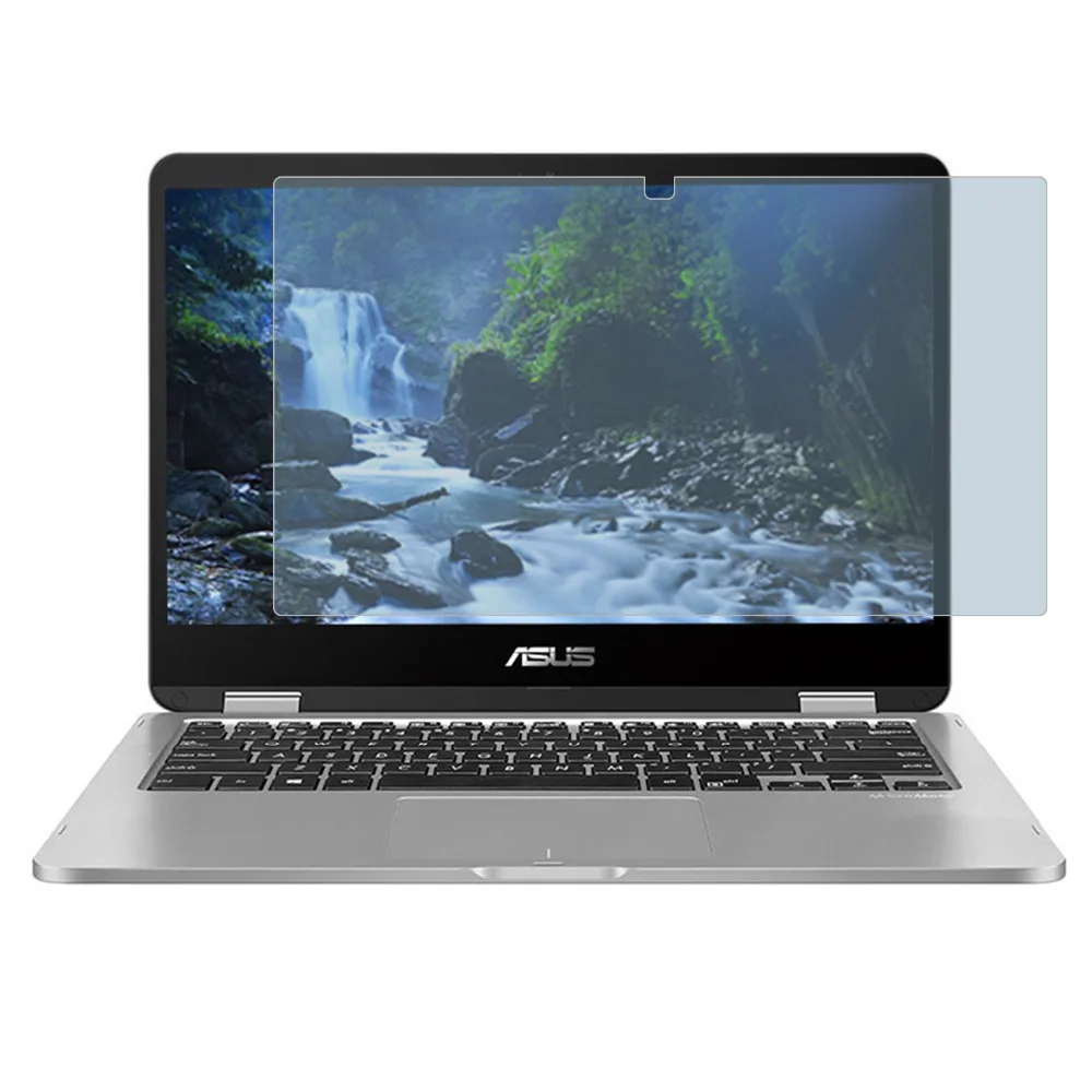 Anti Blue Light Laptop Screen Protector, Premium LCD Screen Guard Film for ASUS VivoBook Flip 14 TP401C TP401N 14 inch pc (2pcs)