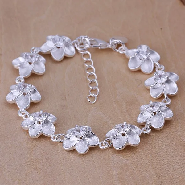 Fashion New Hollow Out Flower Pattern Ball Chain L...