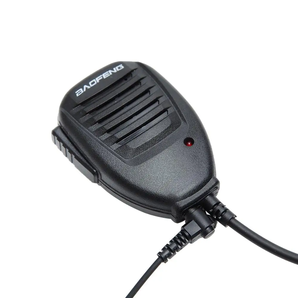 2 шт. BaoFeng UV-5R ручной микрофон динамик микрофон PTT для Baofeng рация Портативный UV5R плюс BF-888S УФ B6 радио