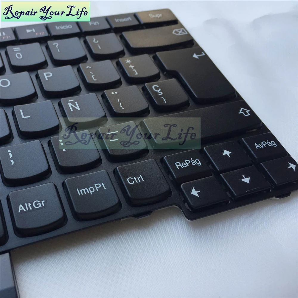 

Repair You Life Laptop keyboard For Lenovo for thinkpad E330 series SP layout black color and red pointing keyboard