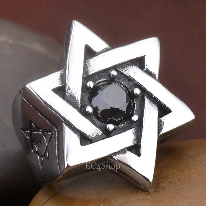 6 point star ring
