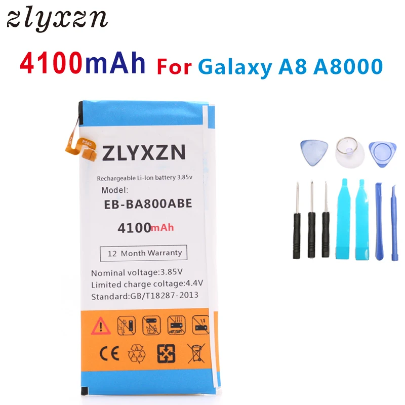 EB-BA800ABE 4000 мА/ч Батарея для samsung GALAXY A8 A8000 A800F A800S A800YZ + Инструменты | Мобильные
