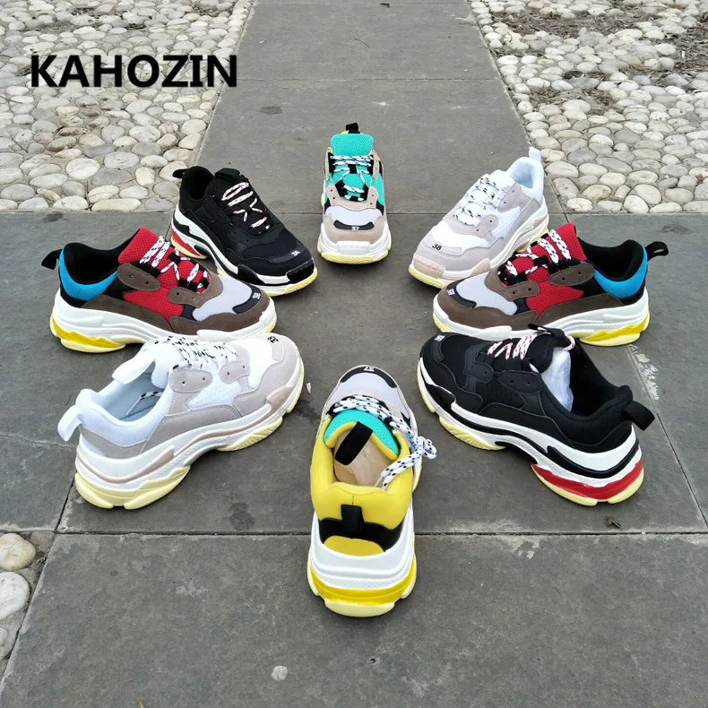 

sports women men sneakers running shoes zapatillas hombre deportiva balanciaga homme bona vapormax bambas 2018 New size36-44