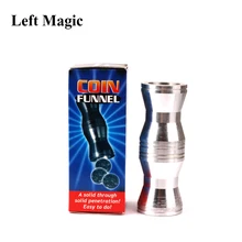 Coin Funnel Magic Tricks Coins Penetrate Magic Magician Close Up Illusions Gimmick Props Comedy Accessories Classic Toys G8032 Coin Funnel Magic Tricks Coins Penetrate Magic Magician Close Up Illusions Gimmick Props Comedy Accessories Classic Toys G8032