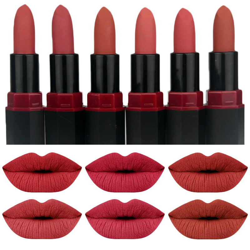 

ZD 24Pcs/Set Sexy Matte Lipstick Pigment Lips Tint Makeup Smooth Moisturizing Lip Stick Long Lasting Waterproof Lipgloss L103