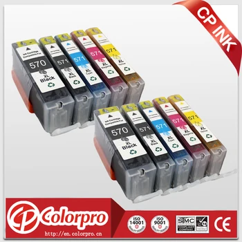 

10PK 570 571 PGI-570XL CLI-571XL ink cartridges For canon MG5750 MG5751 MG5752 MG5753 MG6850 MG6851 MG6852 MG6853 printer