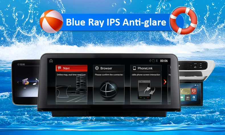 Discount COIKA Blue Ray IPS Screen Android 8.1 Car GPS Navi Screen For BMW X3 E83 2003-2009 Multimedia Recorder WIFI Google 2+32G RAM AUX 4