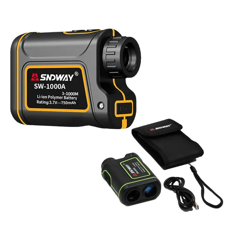 2018 جديد الغولف Rangefinder تلسكوب مجموعة مكتشف يده في الهواء الطلق Rangefinder