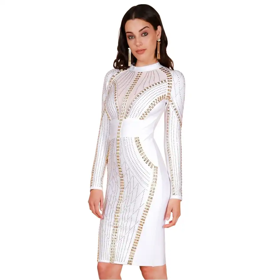 embellished dress bodycon