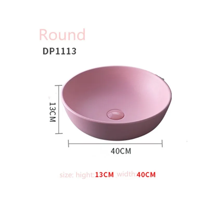 Розовый умывальник на террасе, квадратная керамическая раковина для ...