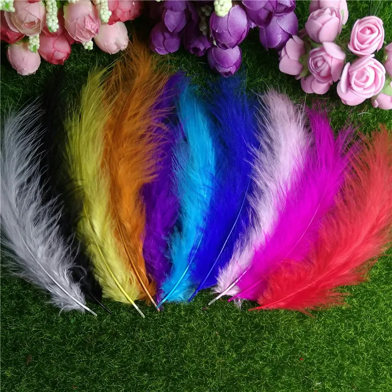 50pcs/lots DIY handmade feather ,Wedding decorative feathers,Fluffy 8