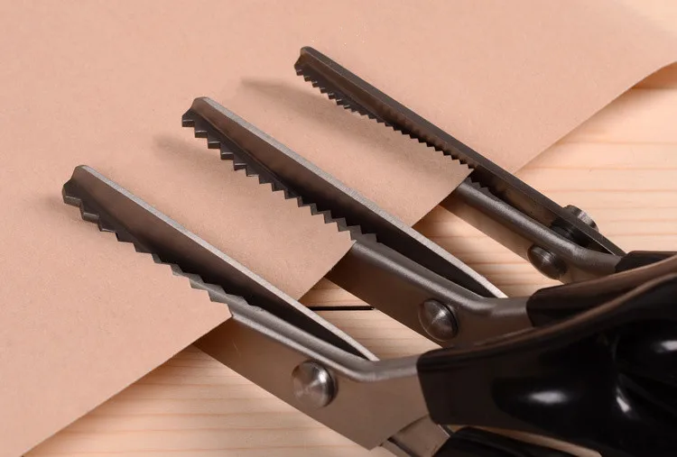 Различные размеры Швейные зубчатые резка ножницами ножницы для рукоделия сдвига для кожи ткань для рукоделия, печворка Ремесло Швейные