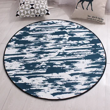 

Cartoon Round Tapete For Living Room Bedroom Home Decor Carpet Rug Children Kids Soft Play Mat