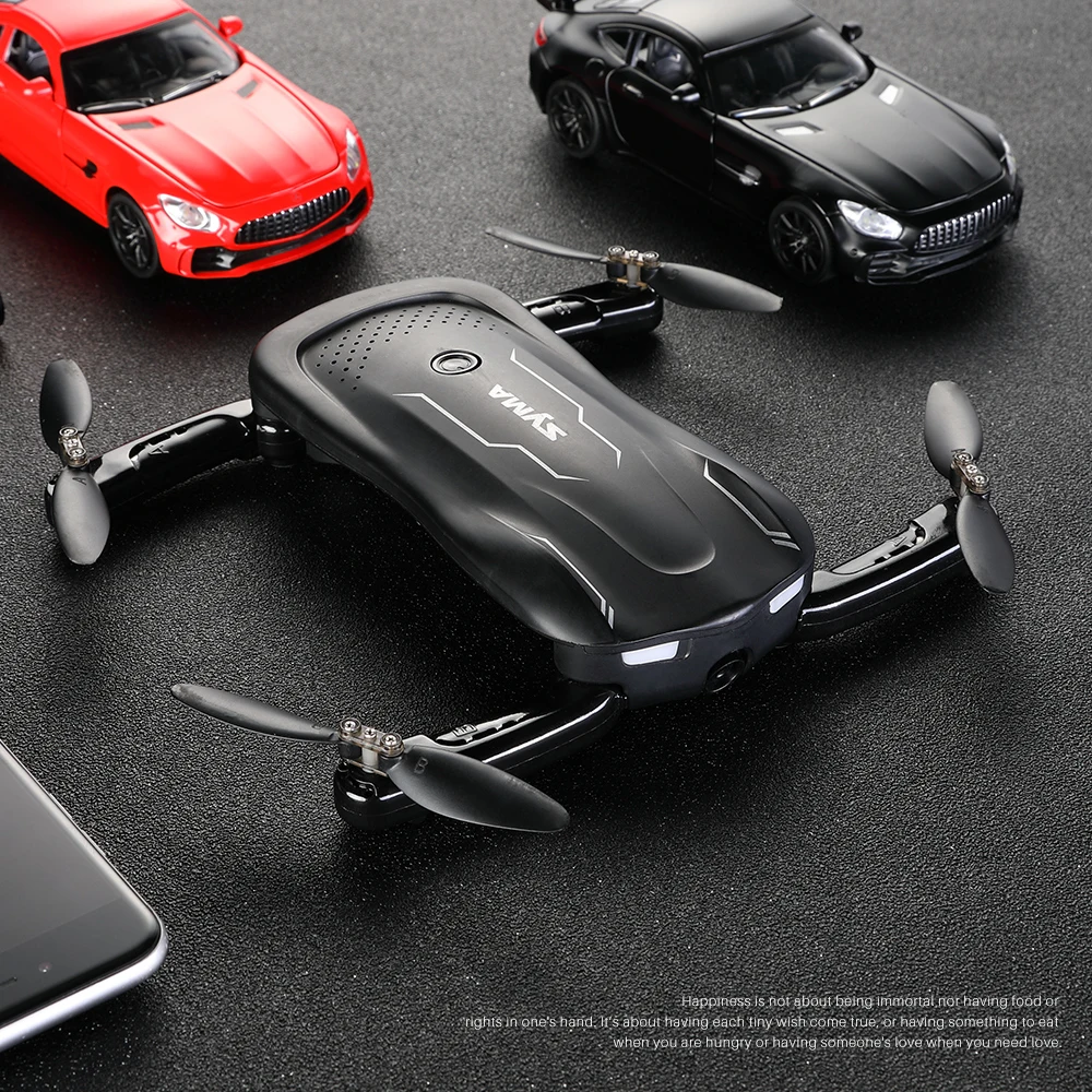 

SYMA Z1 H37 Mini Baby Elfie Selfie 720P WIFI RTF FPV w/ Altitude Hold Headless Mode HD G-sensor RC Drone Quadcopter Helicopter