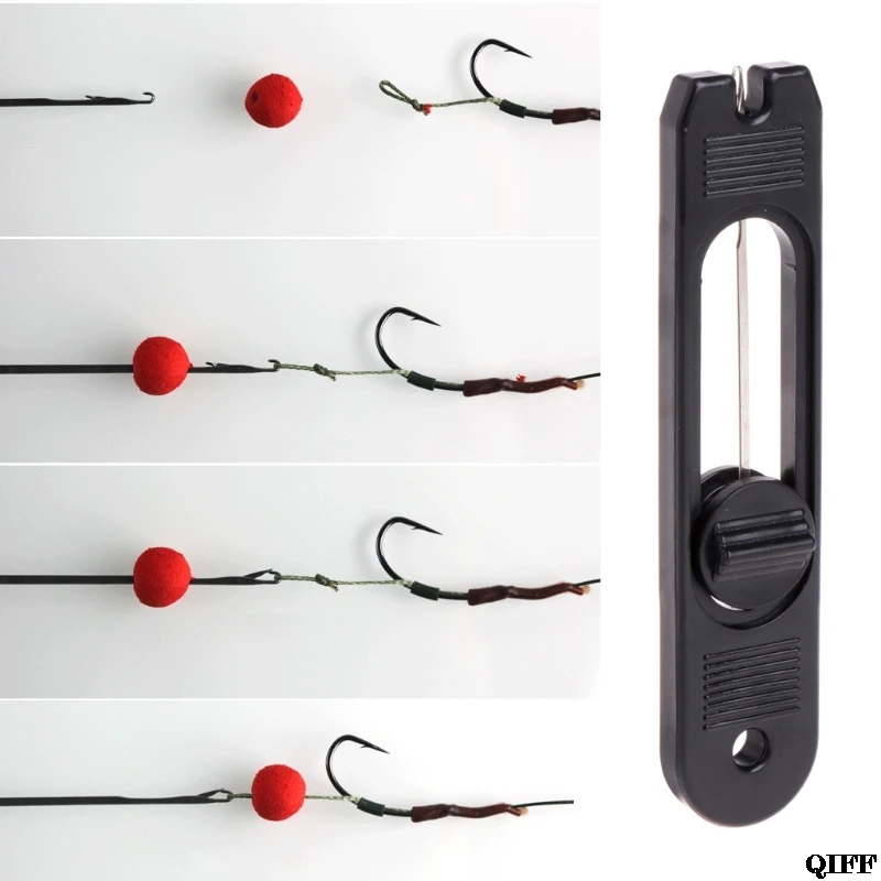 

Retractable Stainless Steel Hook Latch Needle Tool For Bait Loading Carp Fishing Tackle MAR28